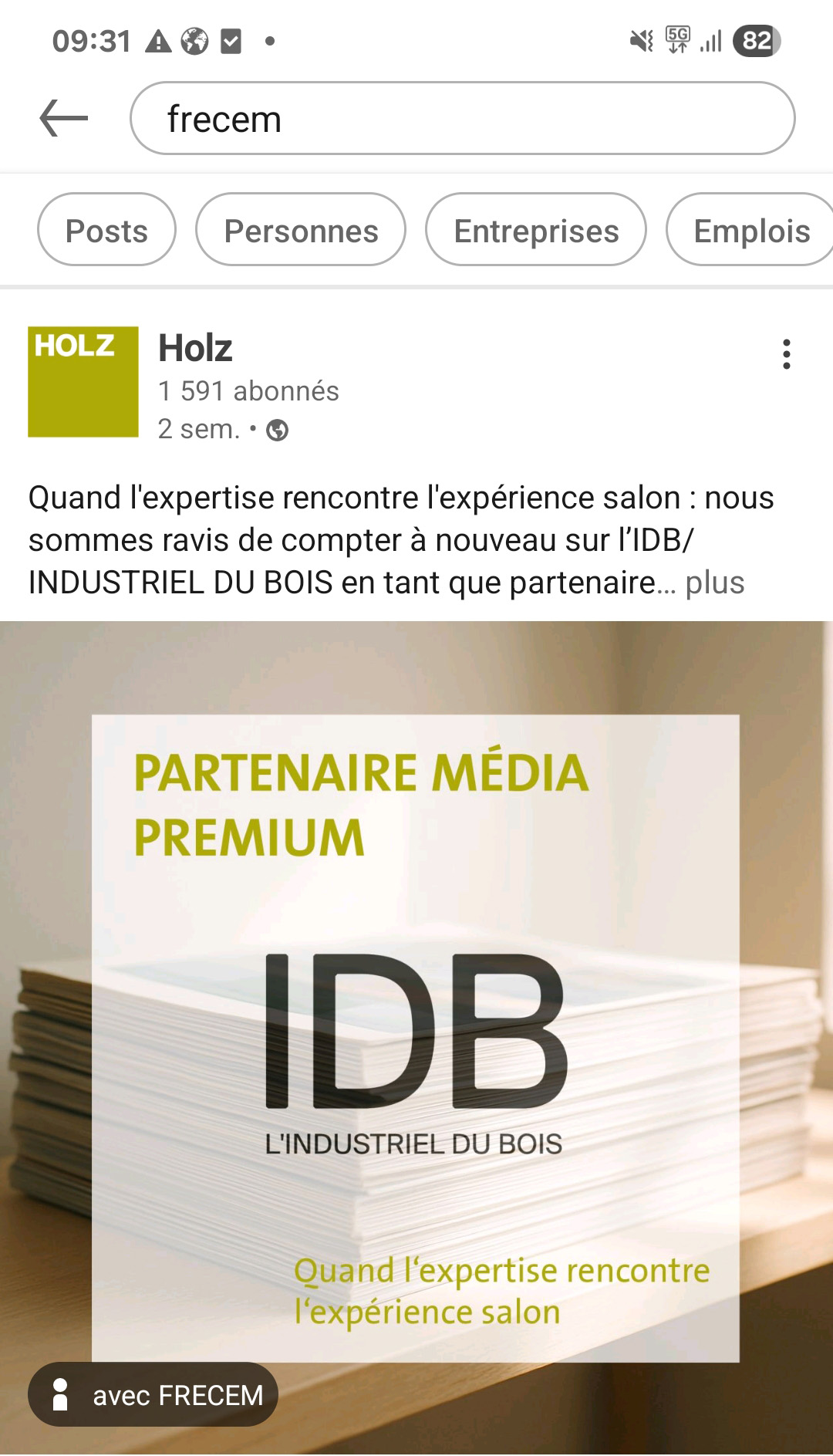 IDB – L&rsquo;industriel du bois